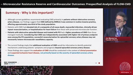 Late-Breaking Clinical Science: management of coronary microvascular disease