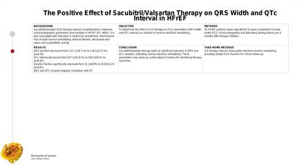 The positive effect of sacubitril/valsartan therapy on QRS width and QTC interval on electrocardiogram in  heart failure patients with reduced ejection fraction