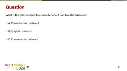 Post-TAVI aortic dissection – a rare complication