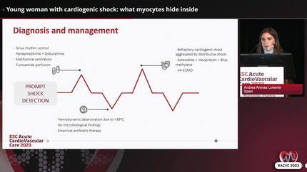 Young woman with cardiogenic shock: what myocytes hide inside