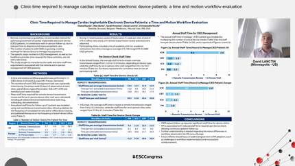 Clinic time required to manage cardiac implantable electronic device patients: a time and motion workflow evaluation