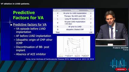Ventricular tachycardia (VT) ablation in advanced heart failure