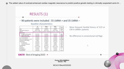 The added value of contrast-enhanced cardiac magnetic resonance to predict positive genetic testing in clinically suspected Lamin A/C cardiomyopathy 