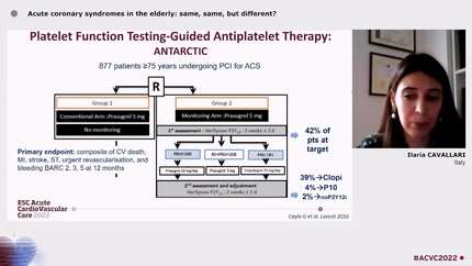 Acute coronary syndromes in the elderly: same, same, but different?