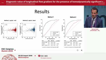 Diagnostic value of longitudinal flow gradient for the presence of hemodynamically significant coronary artery disease