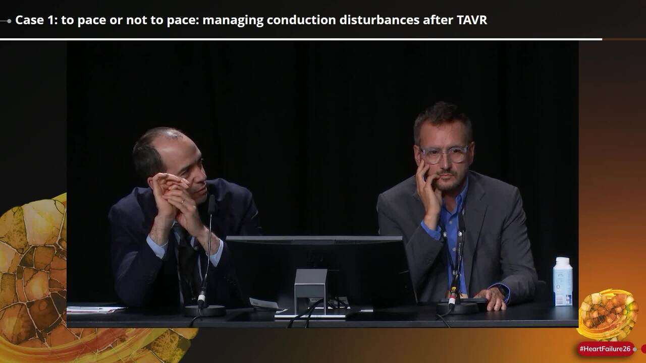Clinical Case Management: the aftermath of TAVI - conduction disturbances and heart failure risk