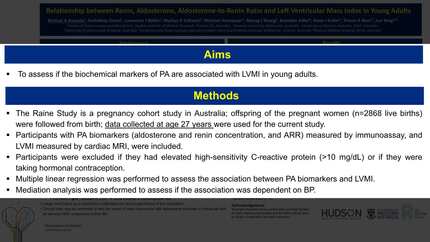 Relationship between renin, aldosterone, aldosterone-to-renin ratio and left ventricular mass index in young adults