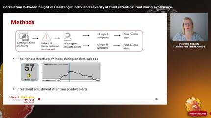 Correlation between height of HeartLogic index and severity of fluid retention: real world experience.