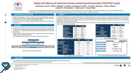 Safety and efficacy of exclusive remote monitoring of pacemaker (TELEPACE study)
