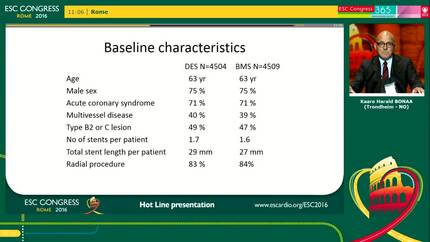 NorStent - Comparison of long term effects of new generation DES vs contemporary BMS on mortality, morbidity, revascularization, and quality of life
