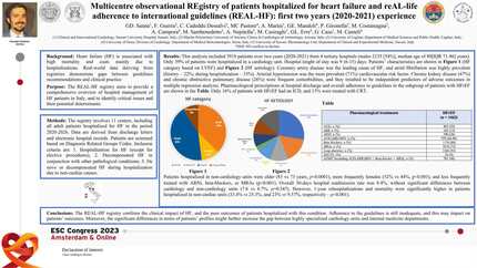 Multicentre observational registry of patients hospitalized for heart failure and real-life adherence to international guidelines (REAL-HF): first two years (2020-2021) experience.