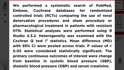 Assessing the efficacy of renal denervation in patients with resistant arterial hypertension: a systematic review and meta-analysis