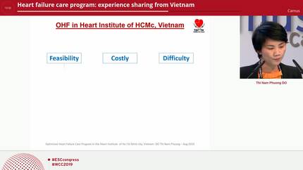 Heart failure care program: experience sharing from Vietnam