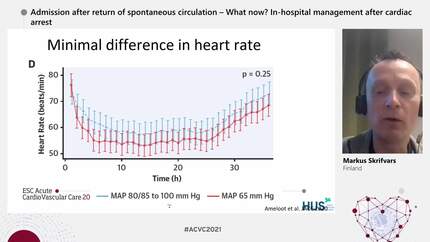 Admission after return of spontaneous circulation – What now? In-hospital management after cardiac arrest