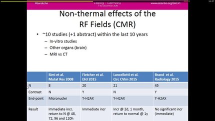 Cardiovascular magnetic resonance may harm. Contra.