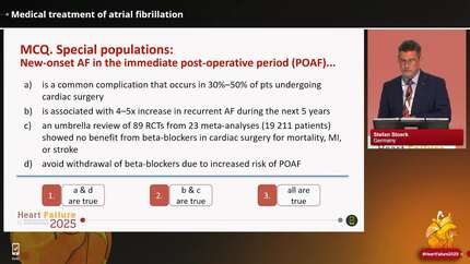 How to manage atrial fibrillation in heart failure