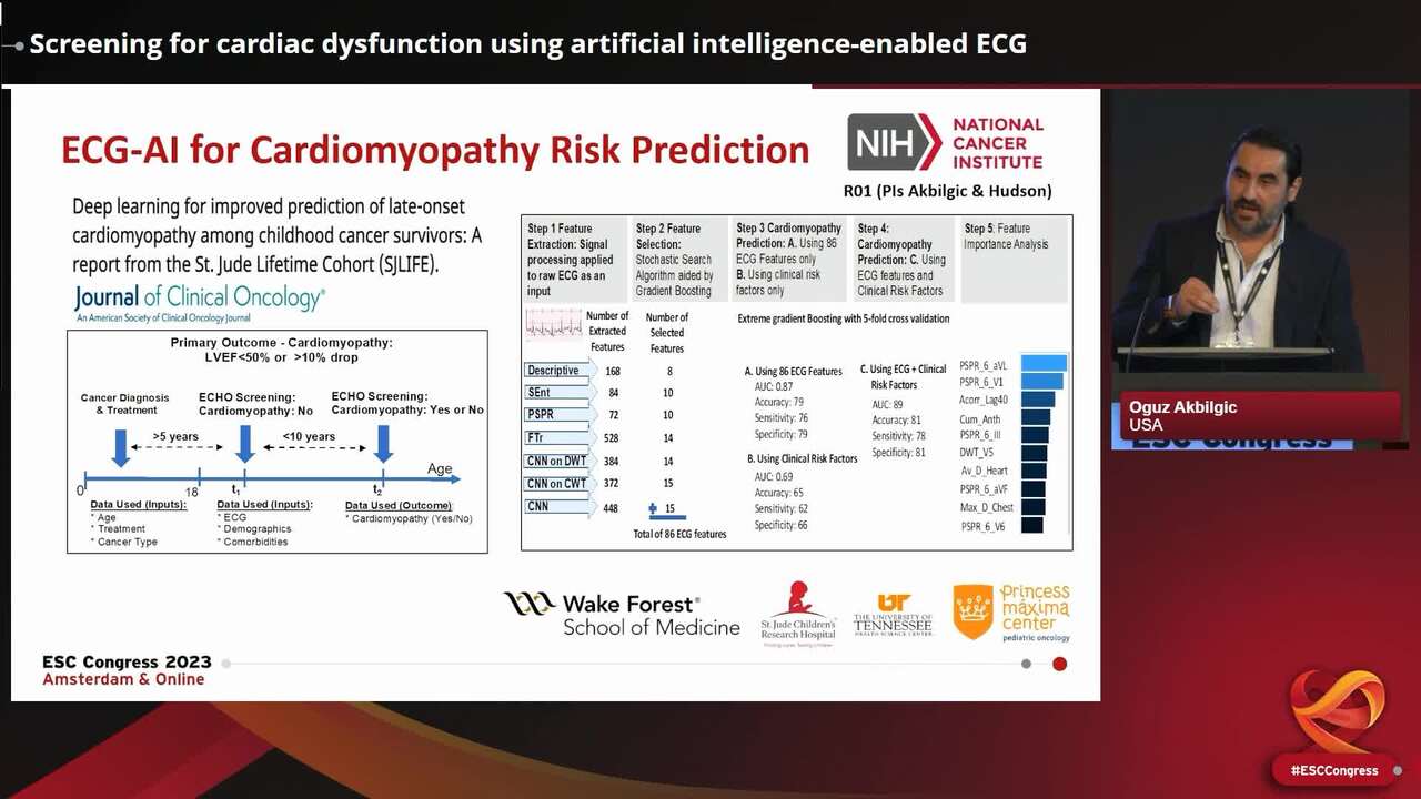 Screening for cardiac dysfunction using artificial intelligence-enabled ECG