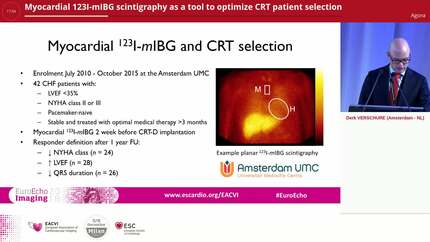 Myocardial 123I-mIBG scintigraphy as a tool to optimize CRT patient selection