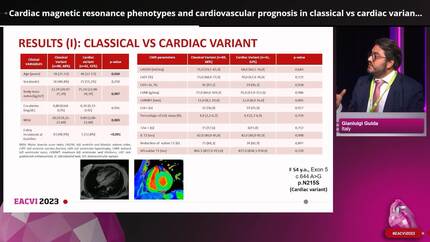 Cardiac magnetic resonance phenotypes and cardiovascular prognosis in classical vs cardiac variant of Fabry disease
