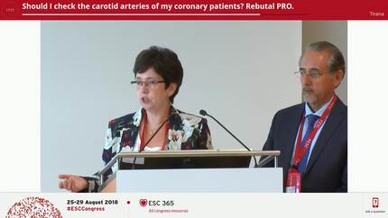 Should I check the carotid arteries of my coronary patients? Rebutal CONTRA.