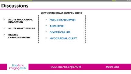 Left ventricular myocardial cleft in a patient with dilated cardiomyopathy, a challenging diagnosis with important prognostic implications
