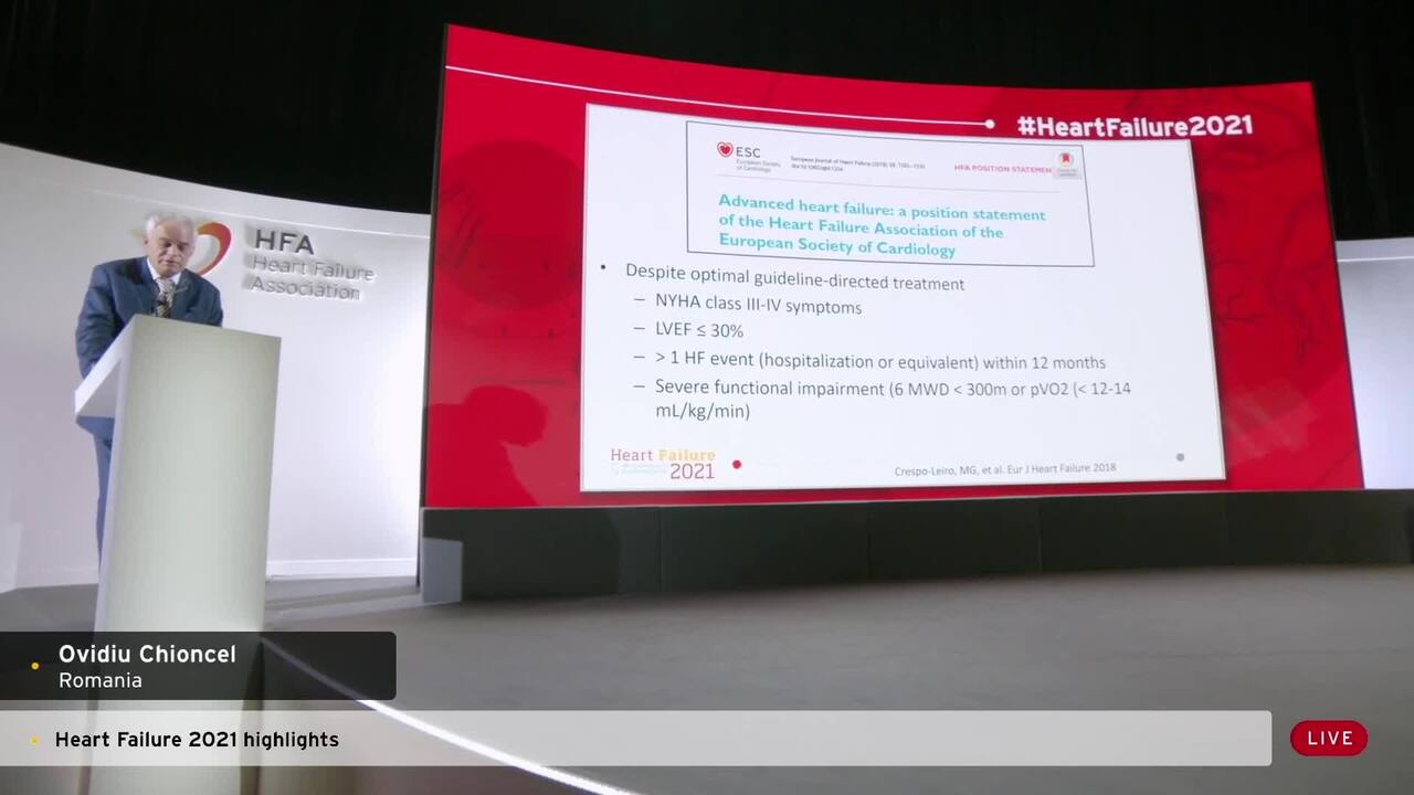 Acute heart failure.