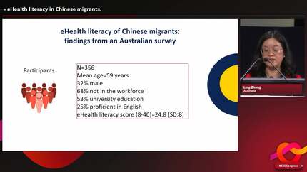 eHealth literacy in Chinese migrants.