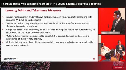 Cardiac arrest with complete heart block in a young patient a diagnostic dilemma