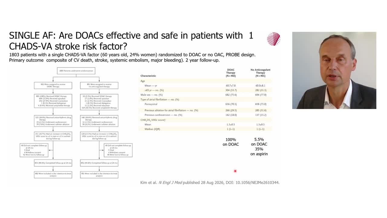 Preventing stroke in atrial fibrillation: what's new in 2026? Key insights from ESC Congress