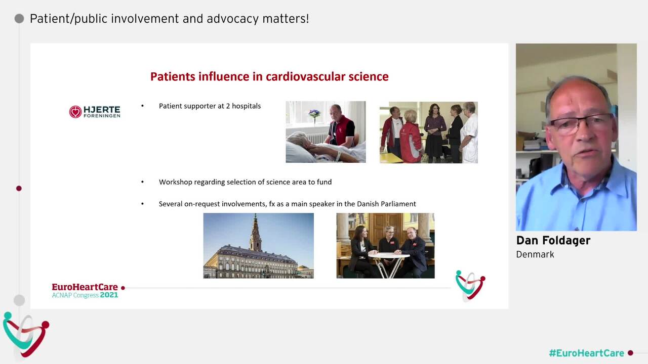 Patient/public involvement and advocacy matters!