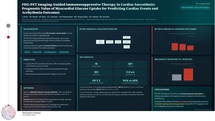 FDG-PET imaging-guided immunosuppressive therapy in cardiac sarcoidosis: prognostic value of myocardial glucose uptake for predicting cardiac events and arrhythmia outcomes