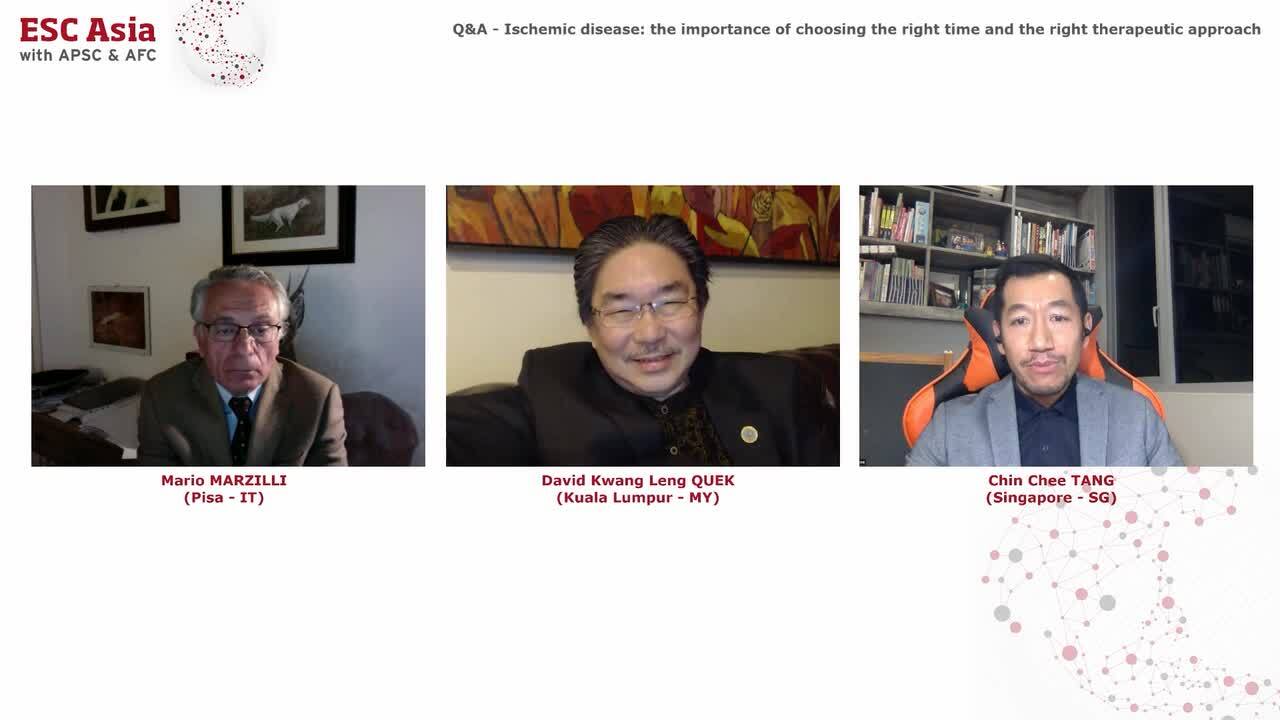 Q&A - Ischemic disease: the importance of choosing the right time and the right therapeutic approach