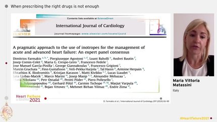 When and how in AHF? Clinical case: inotropes.