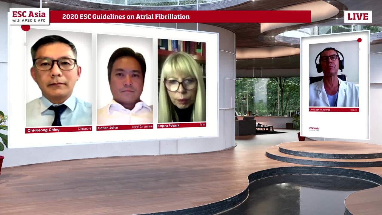 2020 ESC Guidelines on Atrial Fibrillation
