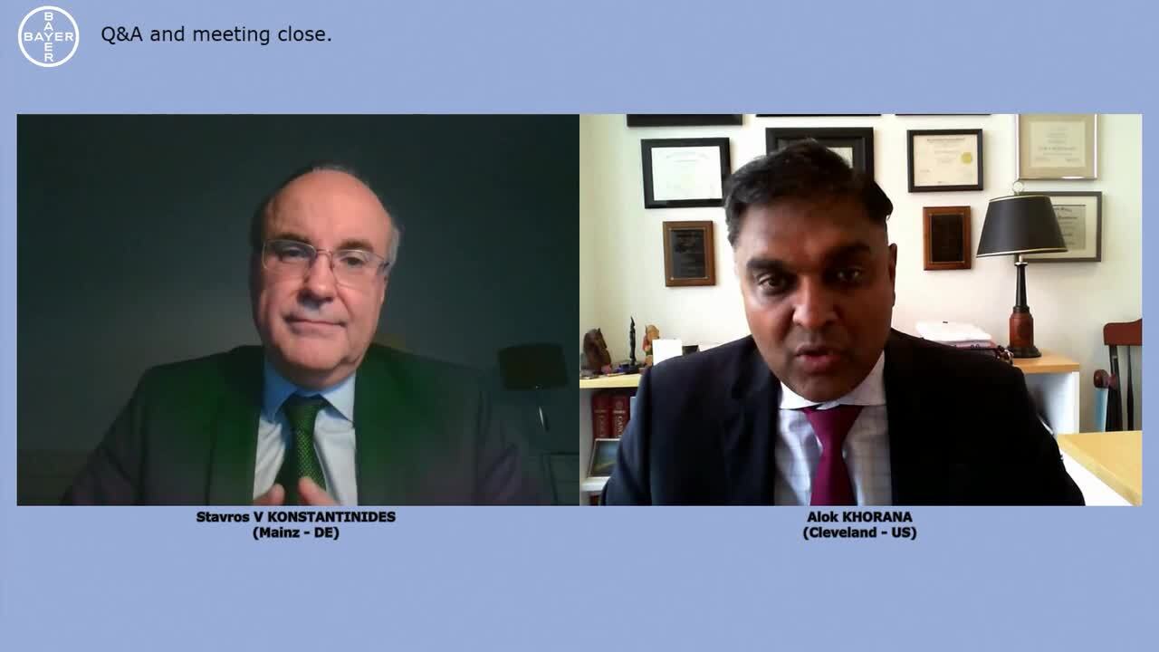 Q&A and meeting close.