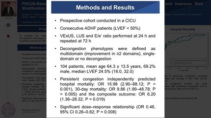 POCUS-based decongestion phenotypes predicts short-term outcomes and improves risk stratification in acute decompensated heart failure