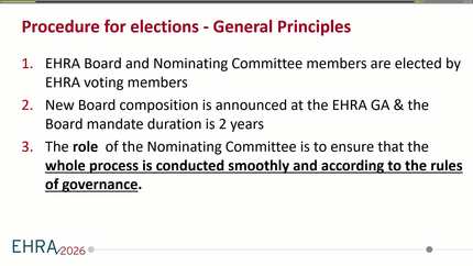EHRA General Assembly