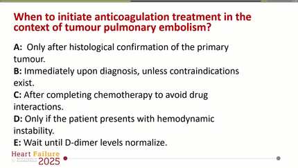 An unusual cause of pulmonary embolism