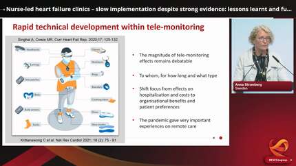 ESC Florence Nightingale Lecture in Nurse-Led Research