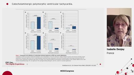 Catecholaminergic polymorphic ventricular tachycardia.