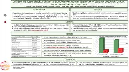 Expanding the role of coronary computed tomography angiography in preoperative coronary evaluation for valve surgery: results and safety outcomes 