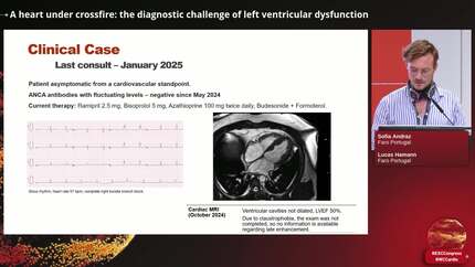 A heart under crossfire: the diagnostic challenge of left ventricular dysfunction