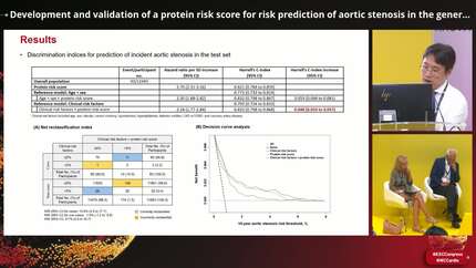 Development and validation of a protein risk score for risk prediction of aortic stenosis in the general population