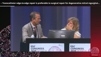 Great Debate: transcatheter or surgical repair for degenerative mitral regurgitation?