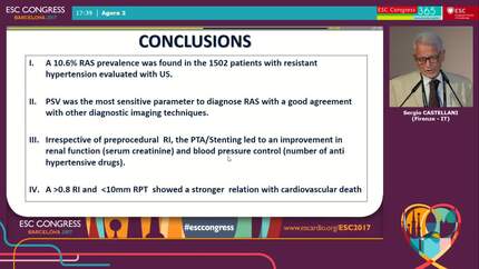 Renal arterial stenosis: long term clinical outcomes of percutaneous transluminal angioplasty and stent implantation for hypertension and renal function