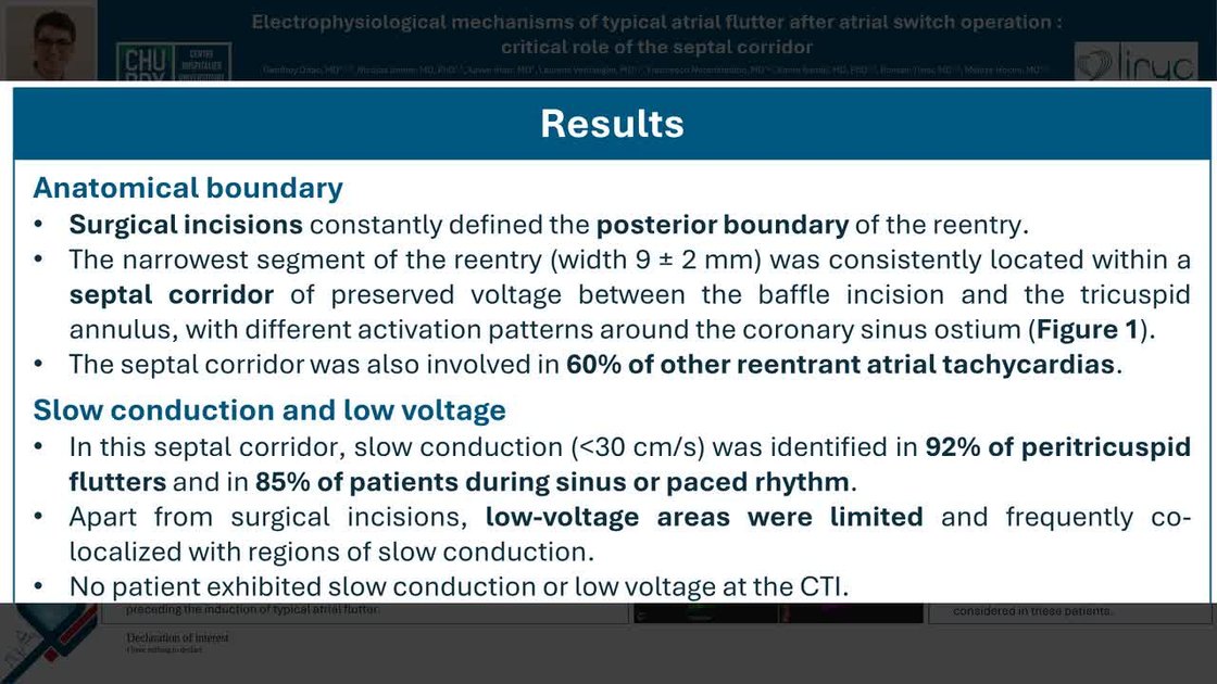 ESC 365 - Electrophysiological mechanisms of typical atrial flutter ...