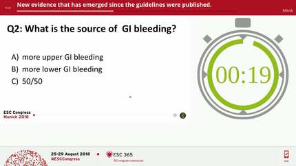 New evidence that has emerged since the guidelines were published.