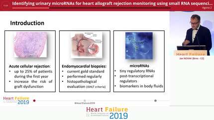 Identifying urinary microRNAs for heart allograft rejection monitoring using small RNA sequencing - Pilot results