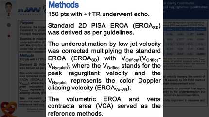 Relative size of the effective regurgitant orifice to right ventricular cavity contributes significantly to the underestimation of 2D PISA method in tricuspid regurgitation quantitation