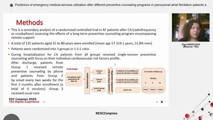 Predictors of emergency medical services utilization after different preventive counseling programs in paroxysmal atrial fibrillation patients after catheter ablation